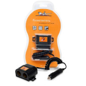 Прикуриватель-разветвитель 15 Ампер на 2 гнезда с витым шнуром <b>AIRLINE ASP-15A-10</b>