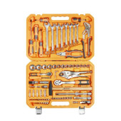 Набор инструментов универсальный 78 предметов + фонарь, пласт.кейс <b>AIRLINE AT-78-07</b>