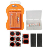 Набор заплат для ремонта камер и велошин с клеем AIRLINE ATRK-1