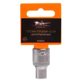Головка торцевая 1/2' DR шестигранная 8мм AIRLINE AT-S12-01