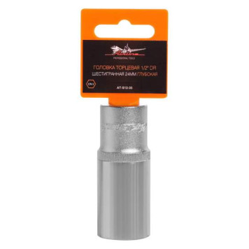 Головка торцевая 1/2" DR шестигранная 24мм глубокая <b>AIRLINE AT-S12-35</b>