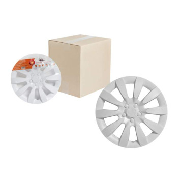 Колпаки колесные 13" "Торнадо", белый, карбон, компл. 2 шт. <b>AIRLINE AWCC-13-08</b>