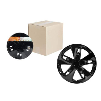 Колпаки колесные 16" "Супер Астра", черный глянец, карбон, компл. 2шт. <b>AIRLINE AWCC-16-04</b>