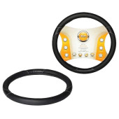 Оплетка из искусственной кожи с перфорацией, цвет – черный, 40 см / L <b>AIRLINE AWC-SL-01L</b>