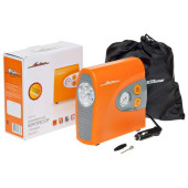 Компрессор в пластиковом корпусе + фонарь MASTER L (30 л/мин., 8 АТМ.) <b>AIRLINE CA-030-13L</b>