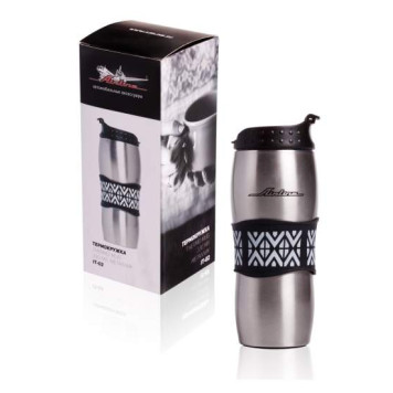 Термокружка 330 мл., металлик <b>AIRLINE IT-02</b>