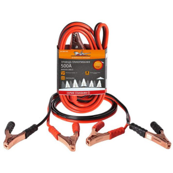 Провода пусковые 500А AIRLINE SA-500-10S, длина 4м