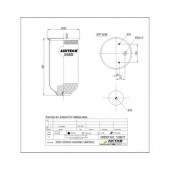 Кожух пневматической рессоры AIRTECH 120072 / 32621 P