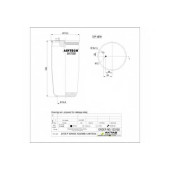 Кожух пневматической рессоры AIRTECH 123102 / 34705 P