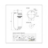 Кожух пневматической рессоры AIRTECH 123072 / 36318 P
