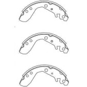 Колодки тормозные барабанные HONDA Jazz 02-08 <b>AKEBONO NN4524</b>