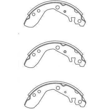 Колодки тормозные барабанные HONDA Jazz 02-08 <b>AKEBONO NN4524</b>