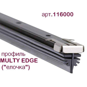 Лента/резинка стеклоочистителя 51см (2шт) ALCA 116000 профиль multy (елочка)-1