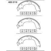 Колодки тормозные ABS0118 Allied Nippon