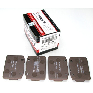 Колодки тормозные ВАЗ 2101-2107 передние ADB0281 Allied Nippon (2101-3501090)-1