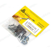 Набор фиксаторов тормозных колодок ВАЗ <b>АвтоМетиз 2055</b>