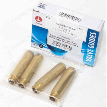 Втулки клапанов Lada Largus, Renault Logan 8V выпуск. 4 шт <b>AMP JREN007-B-S-0</b>