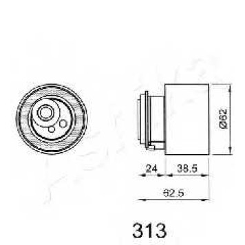 Натяжитель ремня ГРМ ASHIKA 45-03-313-1