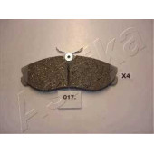 Колодки тормозные дисковые передний для NISSAN SERENA(C23M), TERRANO(R20), VANETTE(HC 23) <b>ASHIKA 50-00-017</b>