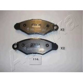 Колодки тормозные дисковые передний для NISSAN KUBISTAR(X76) <b>ASHIKA 50-01-114</b>