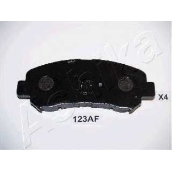 Колодки тормозные дисковые передний для INFINITI EX, FX, G, M35, M45 / NISSAN 350 Z, CEFIRO, ELGRAND, MURANO, QASHQAI, TEANA, X-TRAIL / RENAULT KOLEOS / SUZUKI KIZASHI <b>ASHIKA 50-01-123</b>