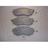 Колодки тормозные дисковые передний для NISSAN 200 SX(S13), PRAIRIE(M11), PRIMERA(W10) <b>ASHIKA 50-01-142</b>