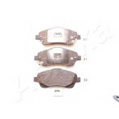 Колодки тормозные дисковые передний для TOYOTA AVENSIS(T25,T25#), COROLLA(R1#,ZER#,ZZE12#) <b>ASHIKA 50-02-206</b>