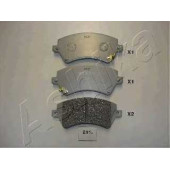 Колодки тормозные дисковые передний для TOYOTA COROLLA(#E11#, #E12J#, #E12T#, CDE12#, NDE12#, ZDE12#, ZZE12#) <b>ASHIKA 50-02-211</b>