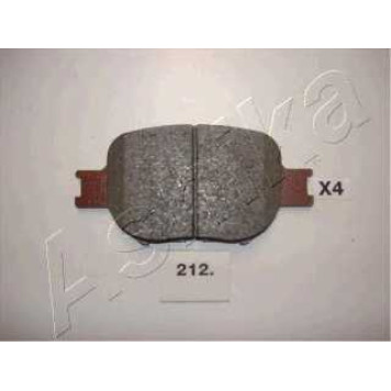 Колодки тормозные дисковые передний для TOYOTA CELICA(ZZT23#), COROLLA(##E11#,CDE12#,ZDE12#) <b>ASHIKA 50-02-212</b>