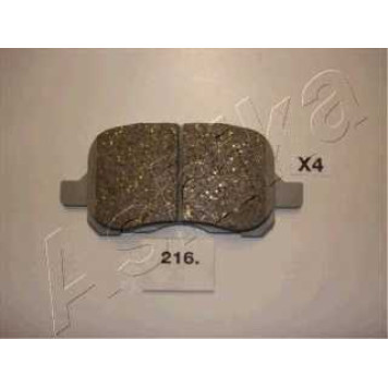 Колодки тормозные дисковые передний для TOYOTA COROLLA(##E11#,#E11#) <b>ASHIKA 50-02-216</b>