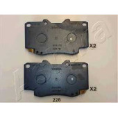 Колодки тормозные дисковые передний для TOYOTA HILUX(GGN#,KUN#,LAN#,TGN#) <b>ASHIKA 50-02-226</b>