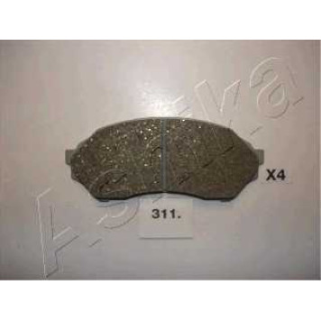 Колодки тормозные дисковые передний для MAZDA 323 F(BJ), FAMILIA(BJ) <b>ASHIKA 50-03-311</b>