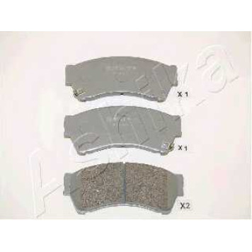 Колодки тормозные дисковые передний для MAZDA 6(GH) <b>ASHIKA 50-03-346</b>