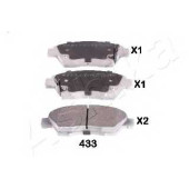 Комплект колодок для дисковых тормозов <b>ASHIKA 5004433</b>