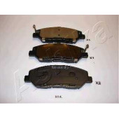 Колодки тормозные дисковые передний для HYUNDAI SANTA FE(CM,DM) / KIA SORENTO(XM) / SSANGYONG KORANDO <b>ASHIKA 50-0H-H14</b>