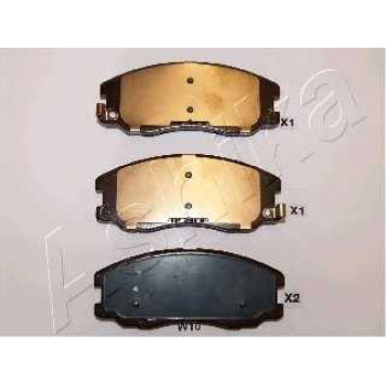 Колодки тормозные дисковые передний для CHEVROLET CAPTIVA(C100,C140) / OPEL ANTARA <b>ASHIKA 50-0W-W10</b>