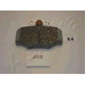 Колодки тормозные дисковые задний для NISSAN ALMERA TINO(V10), ALMERA(N16), PRIMERA(P10,P11,W10,WP11) <b>ASHIKA 51-00-015</b>