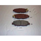 Колодки тормозные дисковые задний для LEXUS GS(JZS147), LS(UCF20) <b>ASHIKA 51-02-212</b>