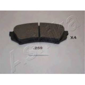 Колодки тормозные дисковые задний для TOYOTA CAMRY(#XV3#,ACV3#,MCV3#), LAND CRUISER 100(FZJ1#,UZJ1#) <b>ASHIKA 51-02-259</b>