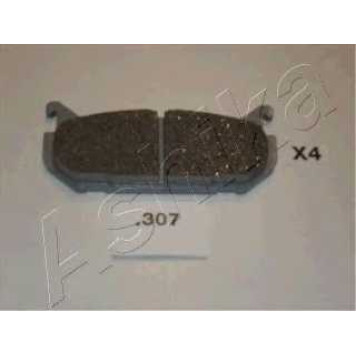 Колодки тормозные дисковые задний для MAZDA 626(GE,GV), MX-6(GE), XEDOS 6(CA), XEDOS 9(TA) <b>ASHIKA 51-03-307</b>