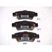 Колодки тормозные дисковые задний для HONDA CR(RE) <b>ASHIKA 51-04-400</b>