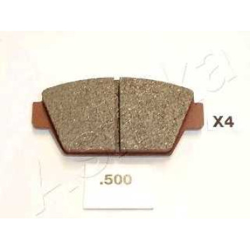 Колодки тормозные дисковые задний для MITSUBISHI COLT(C5#A), ECLIPSE(D2#A), GALANT(E1#A,E3#A), LANCER(C6#A,C7#A) <b>ASHIKA 51-05-500</b>