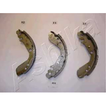 Комплект тормозных колодок задний для HONDA JAZZ(GD) <b>ASHIKA 55-04-493</b>