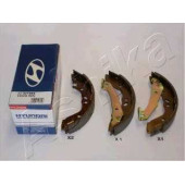 Комплект тормозных колодок задний для HYUNDAI ACCENT(X-3), ATOS PRIME(MX), ATOS(MX) <b>ASHIKA 55-05-595</b>