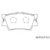 Колодки тормозные <b>ASIMCO KD2772</b>