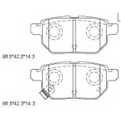 Колодки тормозные <b>ASIMCO KD2781</b>
