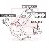 Сайлентблок, рычаг независимой подвески колеса <b>ASVA 0101ACA30S</b>