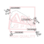 Опора двигателя <b>ASVA 0112AZT250RH</b>