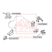 Опора двигателя <b>ASVA 0112ST191RH</b>