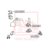 Опора двигателя <b>ASVA 0112SV32RH</b>